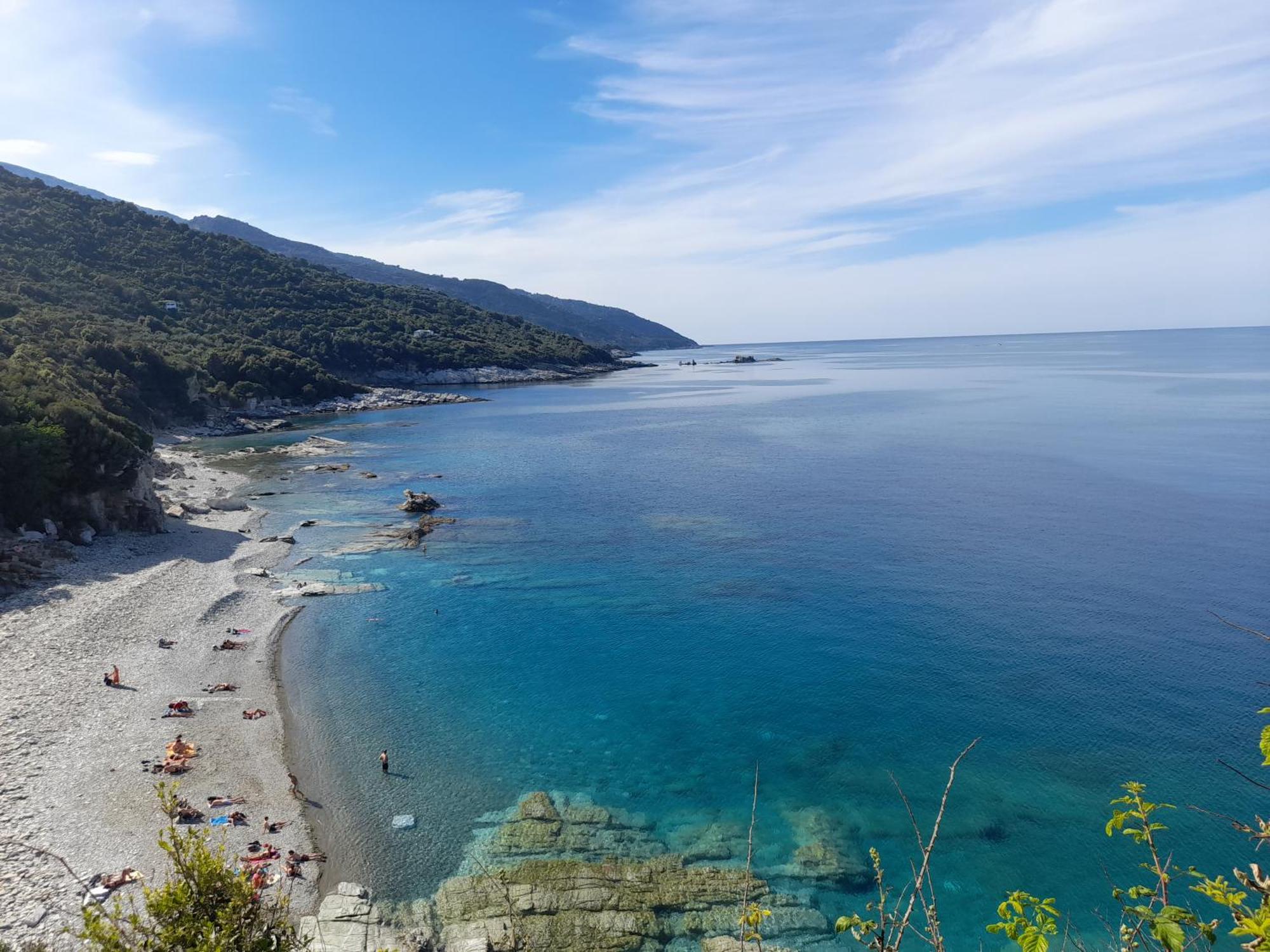 Вілла Mountain And Sea View Мілеай Екстер'єр фото